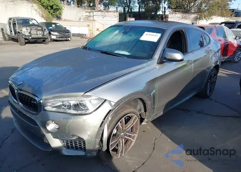 2017 BMW X6 M from USA, damaged, VIN 5YMKW8C38H0U72414